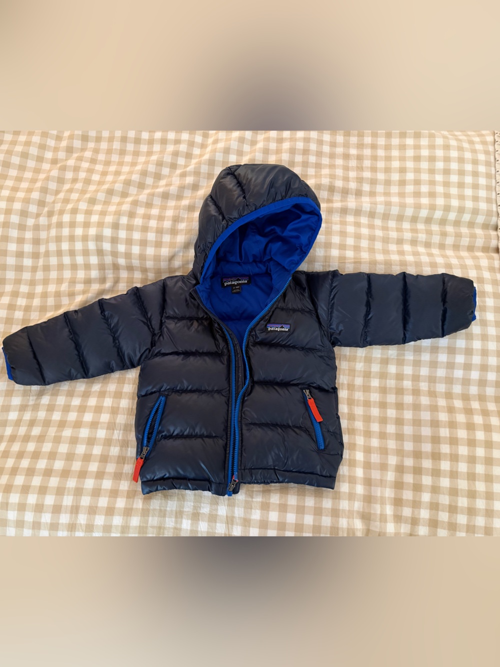 Kids Patagonia Navy Puffer Jacket 12-18 mo